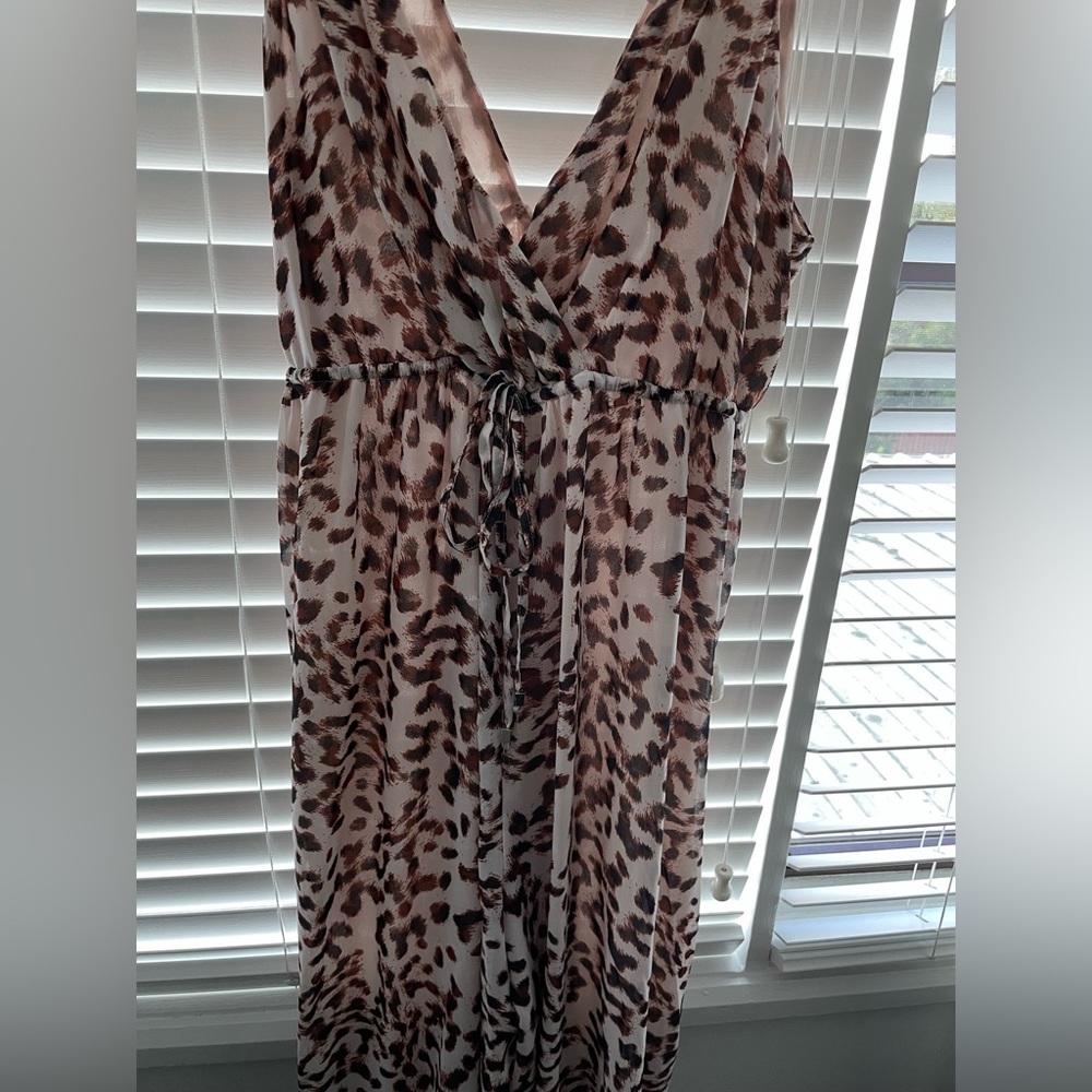 Sheike leopard Jumpsuit Size 16 - Picture 2 of 5